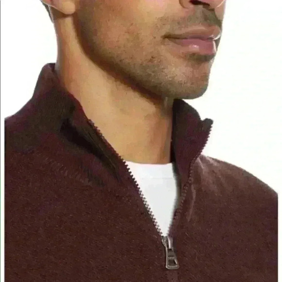 NWT! Weatherproof Vintage Soft Fabric Zip Sweater - Picture 2 of 5